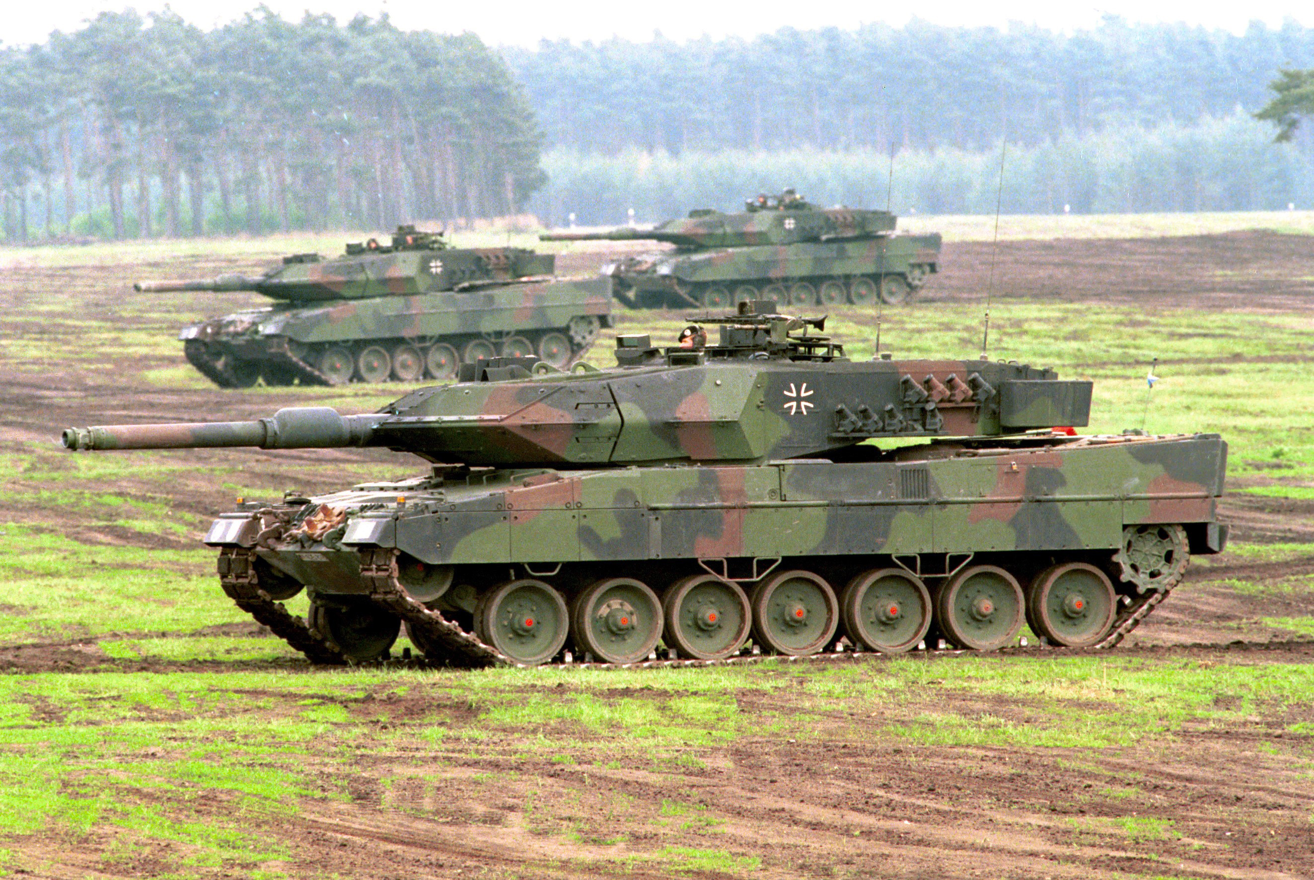 Phần Lan tăng cường năng lực lục quân bằng xe tăng Leopard-2A6



